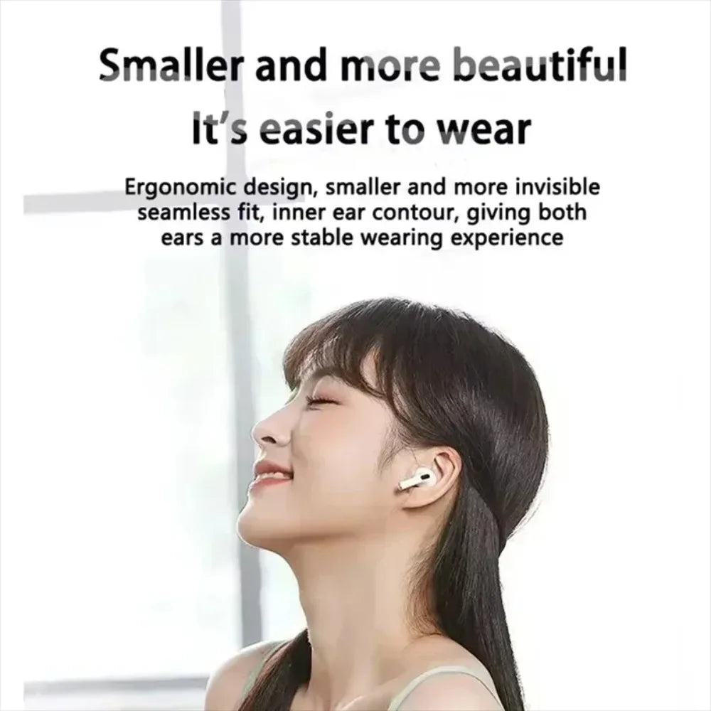 Écouteurs Sans Fil TWS Bluetooth 5.3 – Réduction de Bruit Active | Micro Intégré, Contrôle Tactile