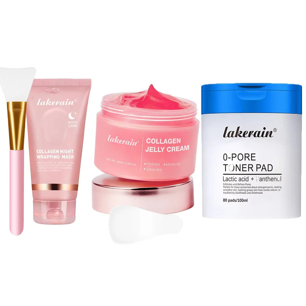 Masque Visage Collagène Nuit – Peel-Off Anti-Rides & Hydratation Intense