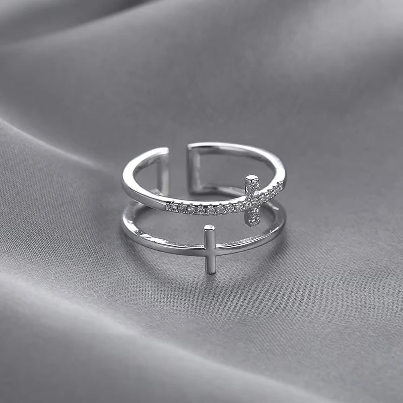 316L Stainless Steel Rings for Women Gold Color Never Fade Luxury Classic rings wedding couple rings Jewelry Free Shipping