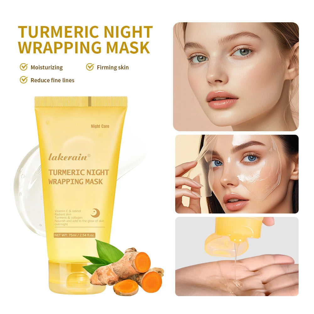 Masque Visage Collagène Nuit – Peel-Off Anti-Rides & Hydratation Intense