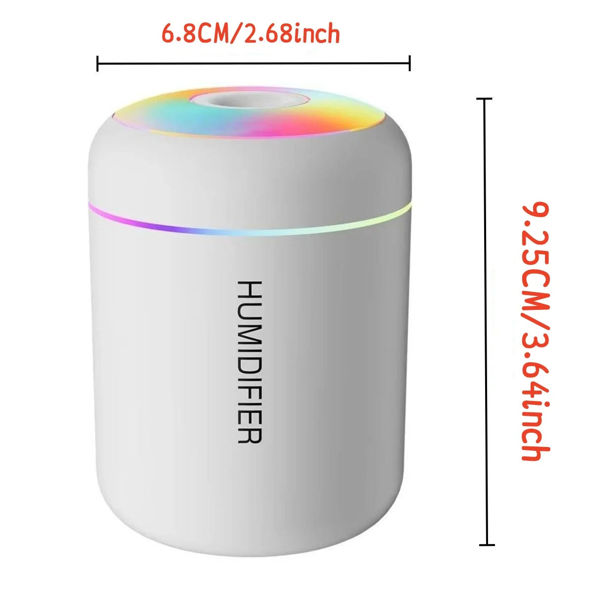Mini Humidificateur USB 180ml – Diffuseur Aromathérapie & Purificateur d'Air