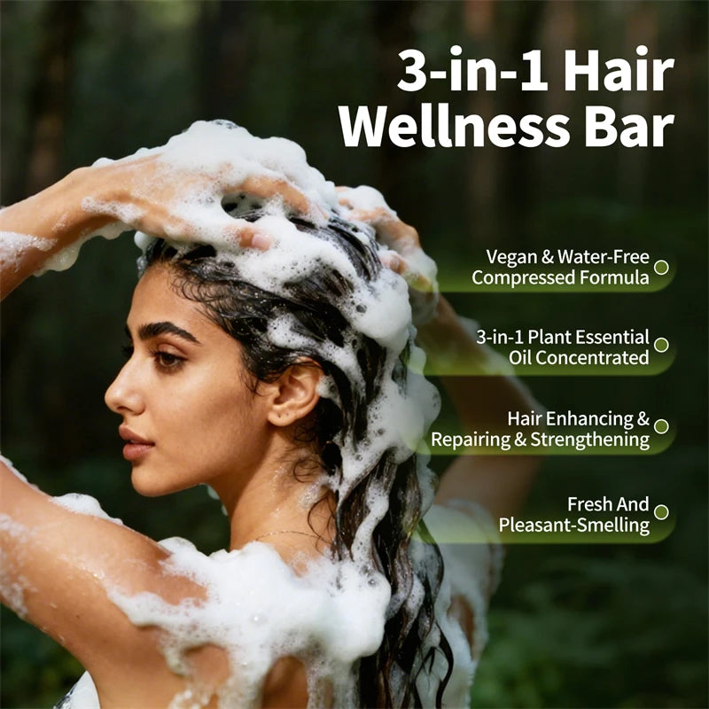 Shampoing Solide Usman – Soin Naturel Anti-Chute & Croissance des Cheveux