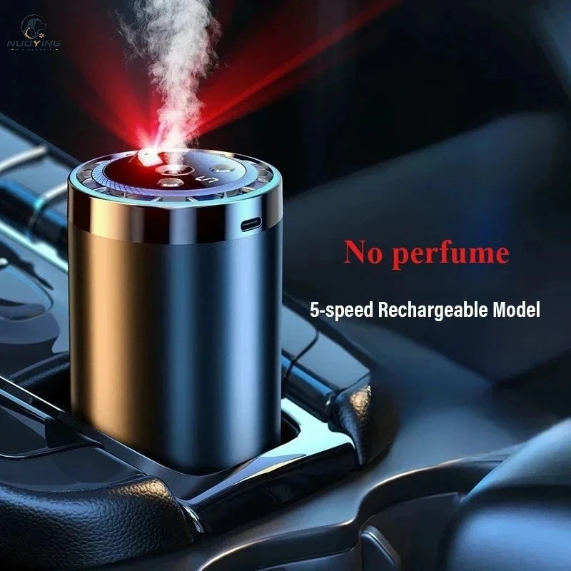 Diffuseur Humidificateur Multifonction pour Voiture – 5 Modes, Aromathérapie Portable