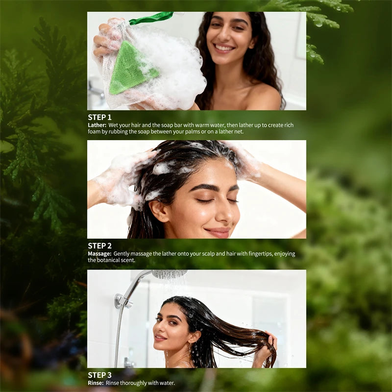 Shampoing Solide Usman – Soin Naturel Anti-Chute & Croissance des Cheveux