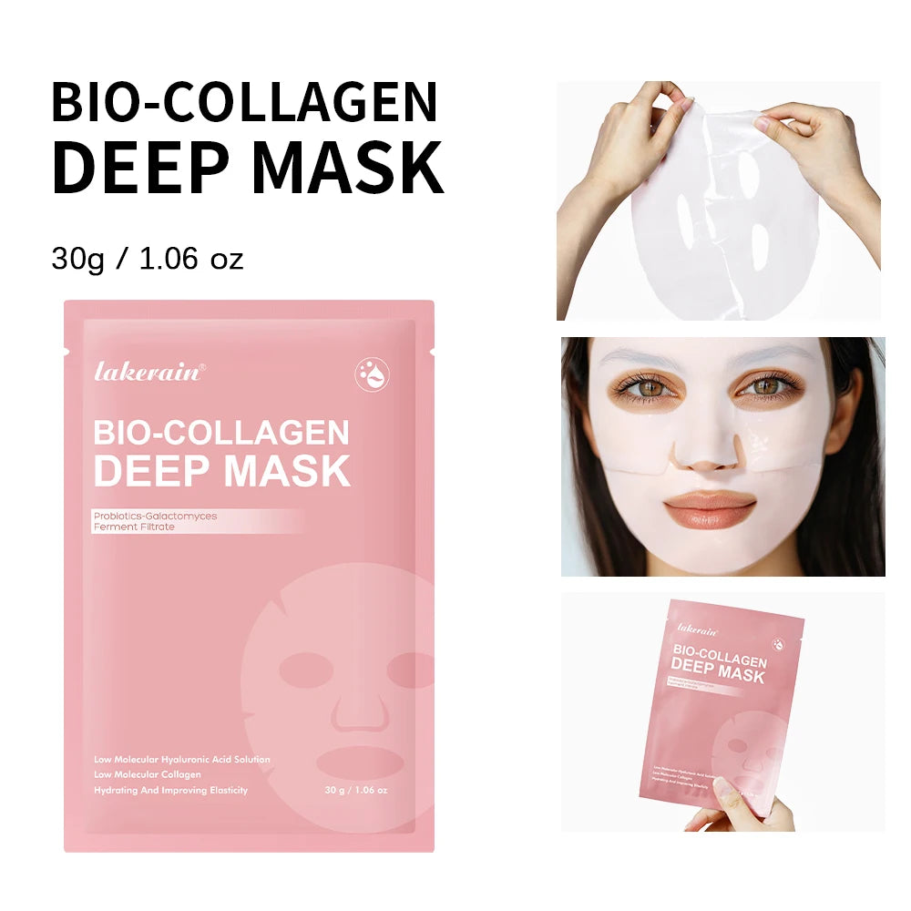 Masque Visage Collagène Nuit – Peel-Off Anti-Rides & Hydratation Intense