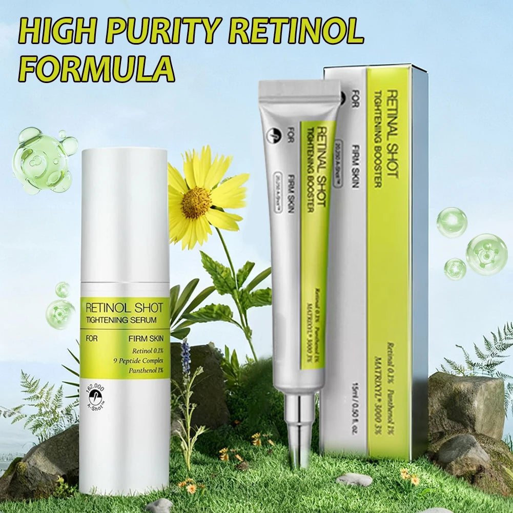 Retinol Shot Tightening Face Serum Moisturizing Brighten Wrinkle Remover Firm Skin Anti-Oxidant Eye Cream SkinCare Product Korea
