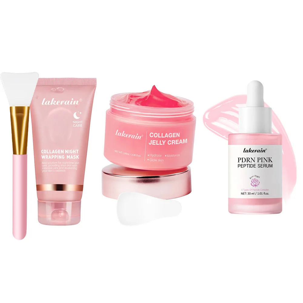 Masque Visage Collagène Nuit – Peel-Off Anti-Rides & Hydratation Intense