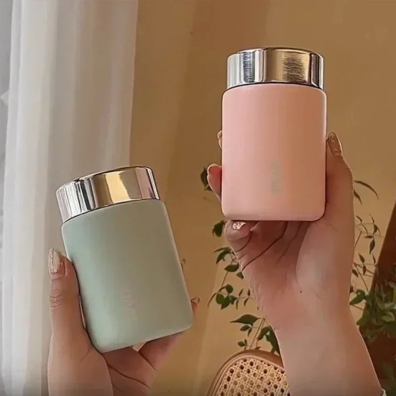 Mini Thermos de Poche 230ml – Acier Inoxydable 316, Isolation 4-6h, Sans BPA