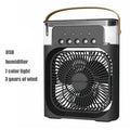 Ventilateur Climatiseur Portable 3-en-1 – Humidificateur & Veilleuse LED