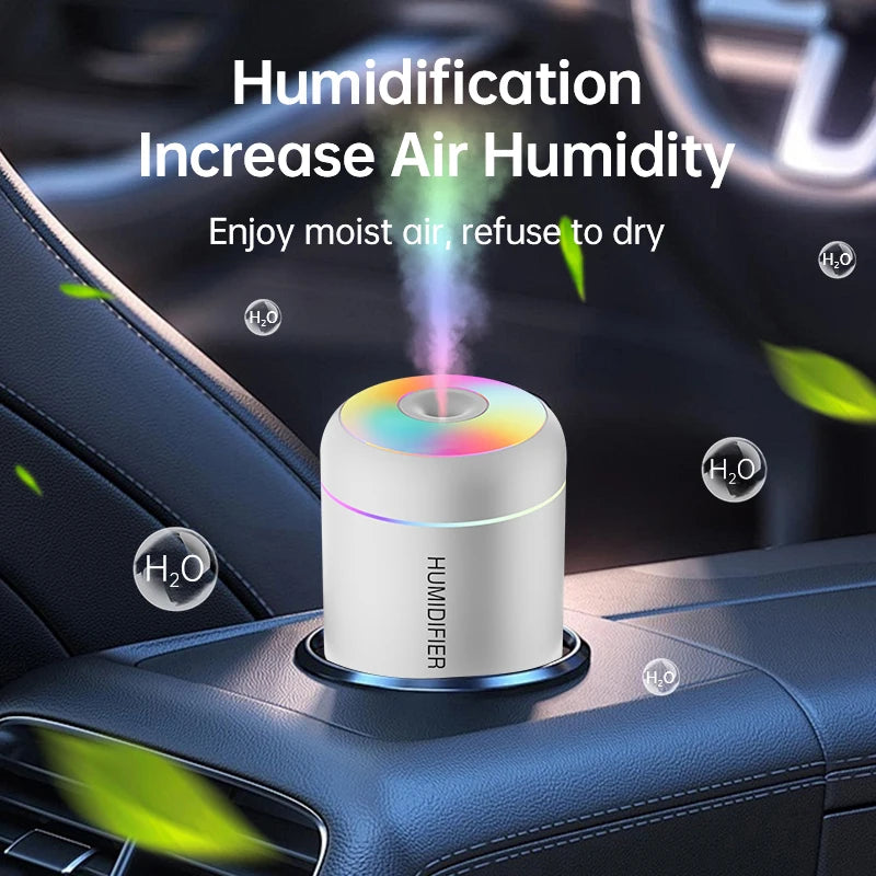 Mini Humidificateur USB 180ml – Diffuseur Aromathérapie & Purificateur d'Air
