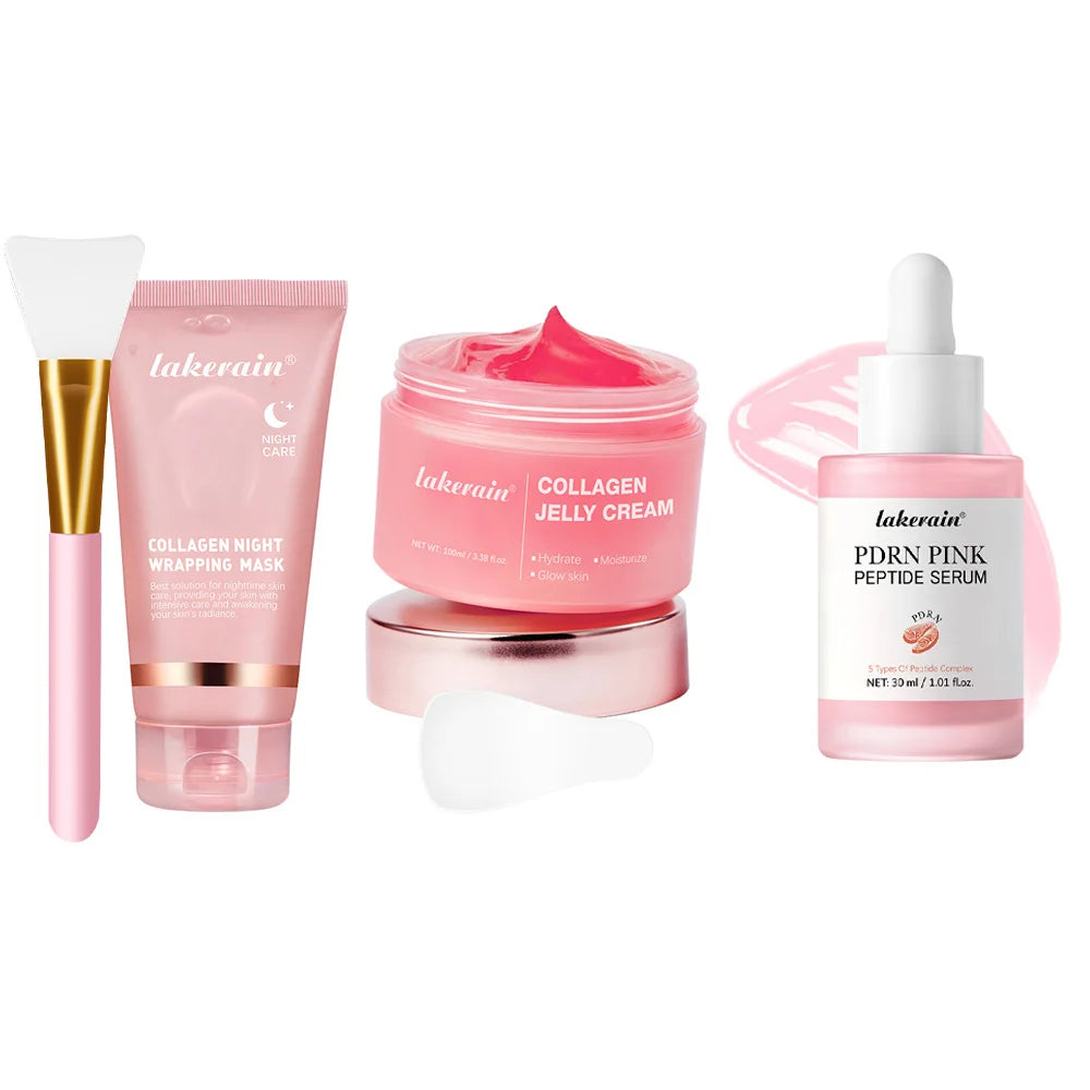 Masque Visage Collagène Nuit – Peel-Off Anti-Rides & Hydratation Intense