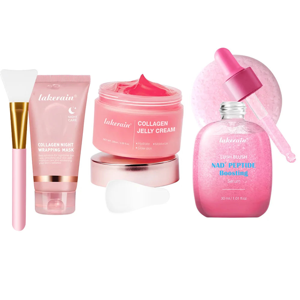 Masque Visage Collagène Nuit – Peel-Off Anti-Rides & Hydratation Intense