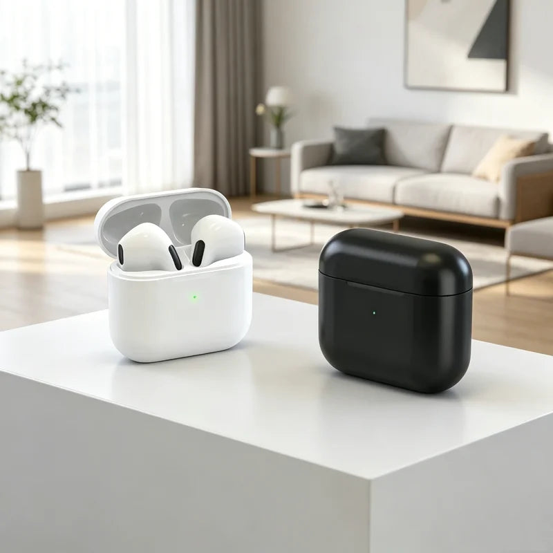 Écouteurs Sans Fil TWS Bluetooth 5.3 – Réduction de Bruit Active | Micro Intégré, Contrôle Tactile
