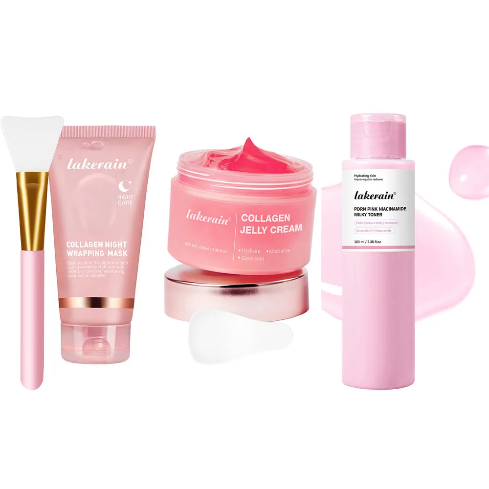 Masque Visage Collagène Nuit – Peel-Off Anti-Rides & Hydratation Intense