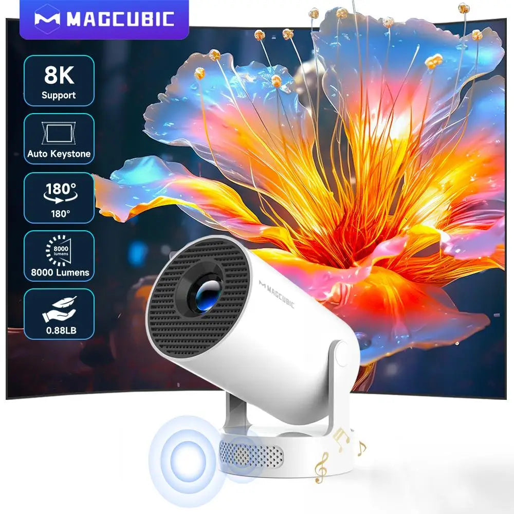 Vidéoprojecteur portable Magcubic HY300 Pro+ avec Android 14