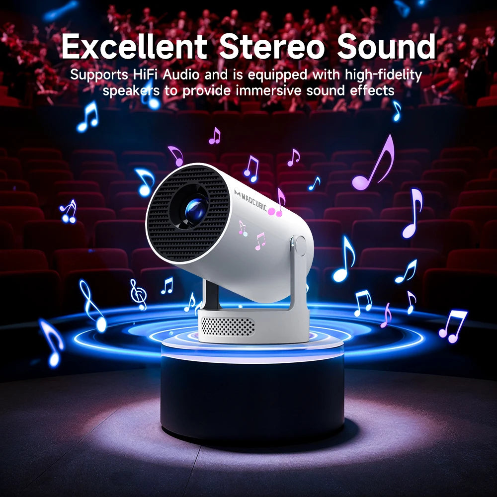 Vidéoprojecteur portable Magcubic HY300 Pro+ avec Android 14